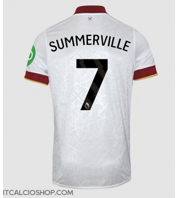 West Ham United Crysencio Summerville #7 Terza Maglia 2024-25 Manica Corta